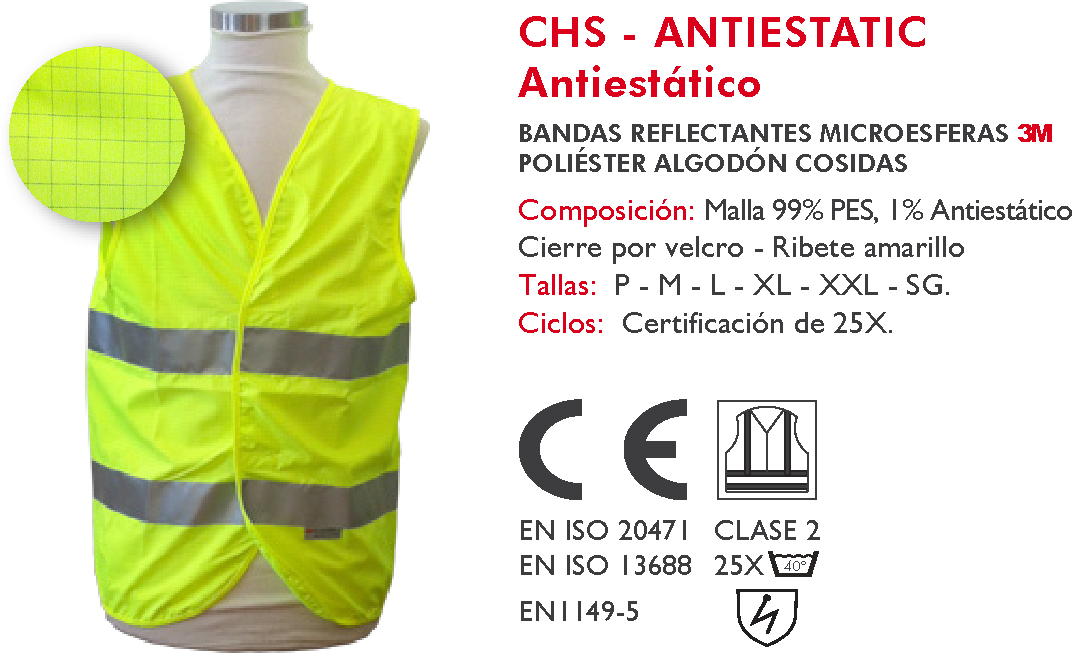 Gilet haute visibilité ignifugé et antistatique (Ref. R1539) - Vêtements De  Travail - Derancourt